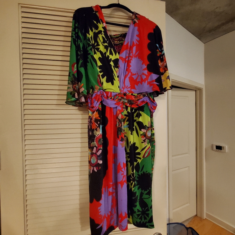 Anthropologie A+ Print Dress